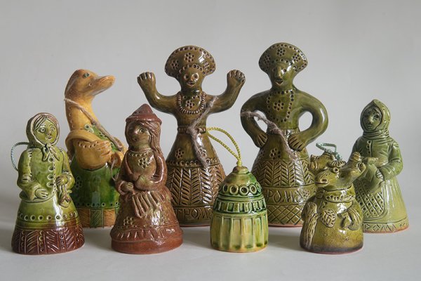 Скопинская глиняная игрушка