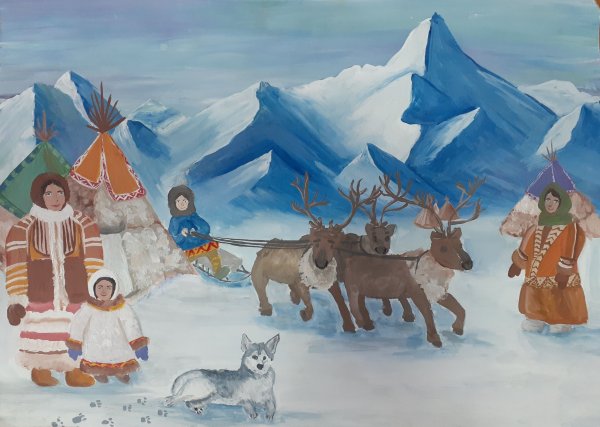 Ненцы народ России для детей