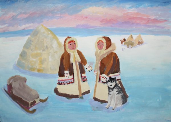 Ненцы Ханты живопись