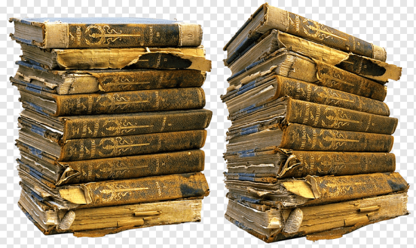 Старинная книга открытая