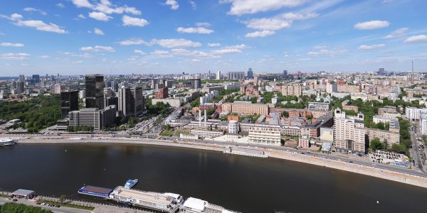 Панорамный вид на город