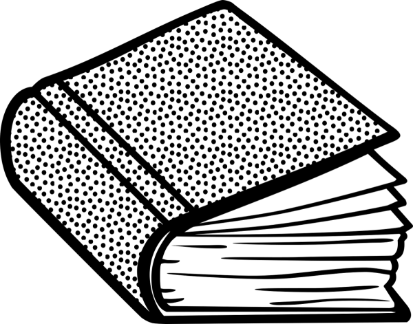 Рисунок развернутой книги