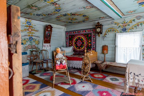 Убранство деревенской избы 19 века