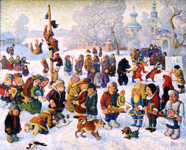Масленица в древней Руси