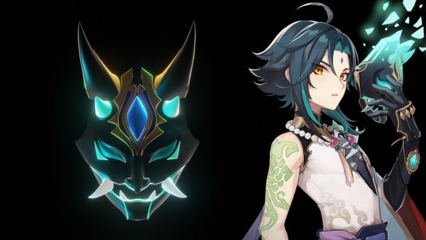 Маска Сяо Genshin