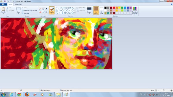 Рисунок в графическом редакторе Paint