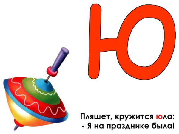 Буква ю рисунок