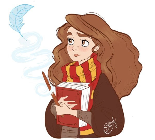 Гермиона Грейнджер мультяшный
