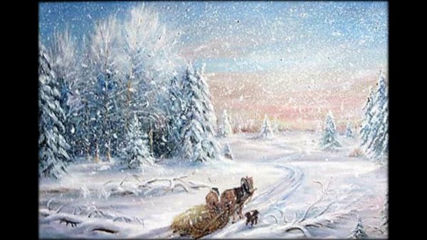 Пороша Есенин картина