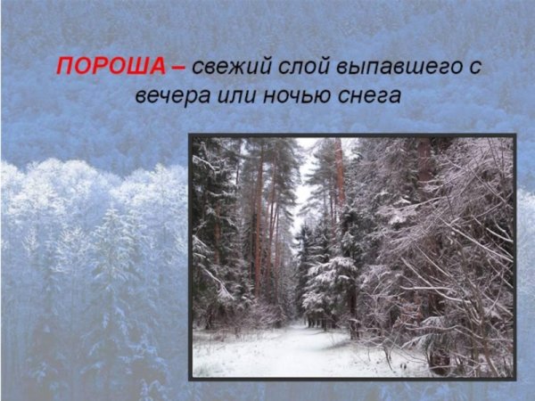 Зима в России