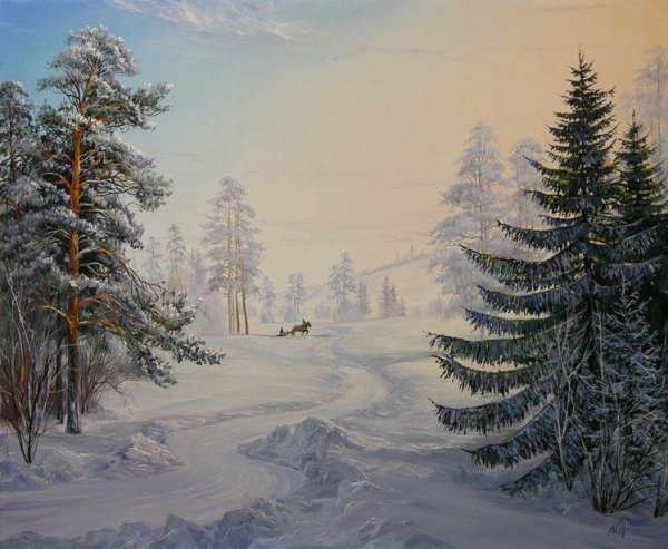 Зимняя природа родного края