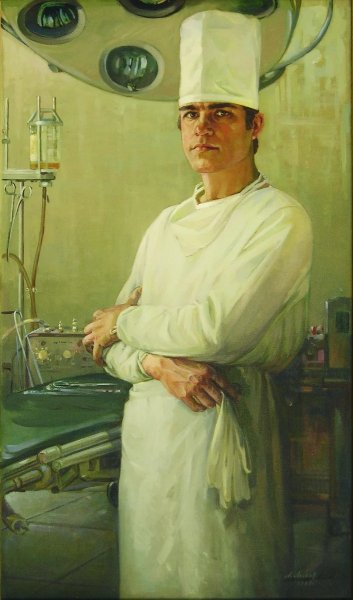 Нестеров портрет хирурга Юдина