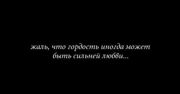 Цитаты про гордость