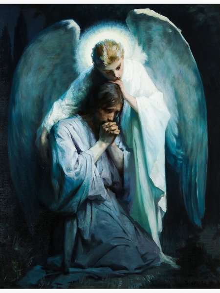 Frans Schwartz Agony in the Garden, 1898