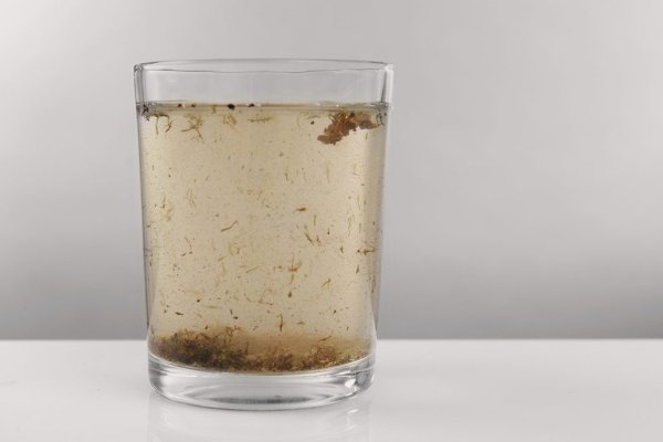 Мутная вода в стакане