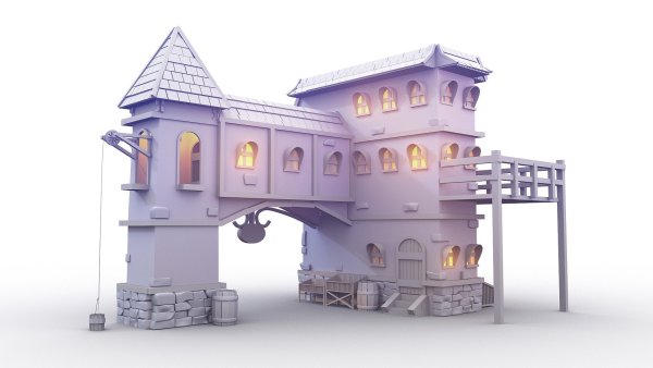 3ds Max модели домов