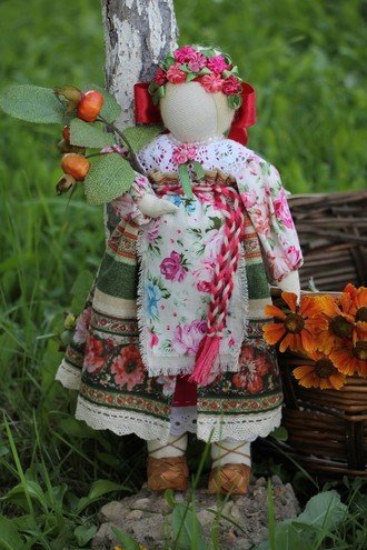 Народная кукла Шиповница