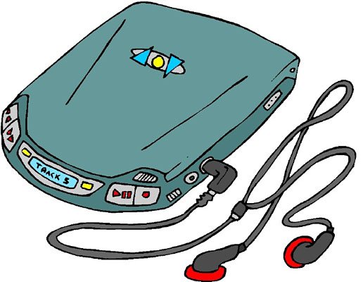 CD Player Clipart