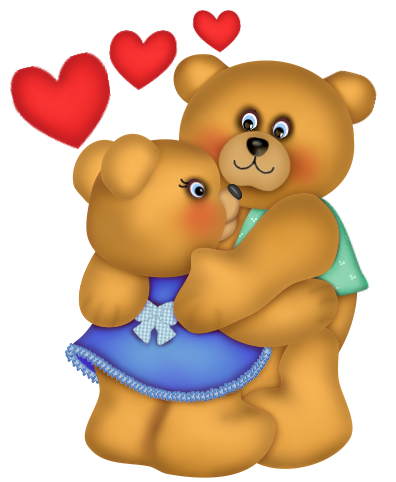 Мишки обнимашки