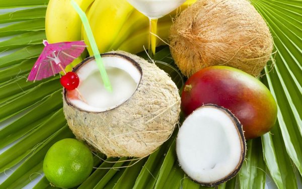 Coconut с кокосом и манго