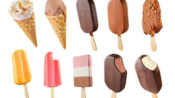 Мороженое разных форм