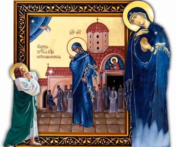 Икона Божией матери Светописанная (Светописанный образ)