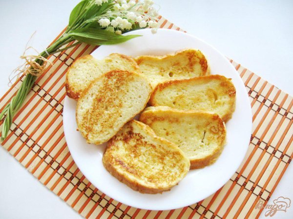 Яичные гренки