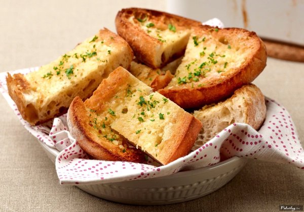 Гренки из белого хлеба