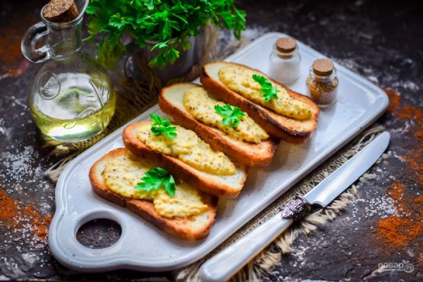 Сырные гренки