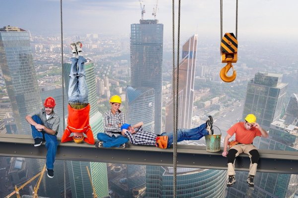 Стройка небоскреба