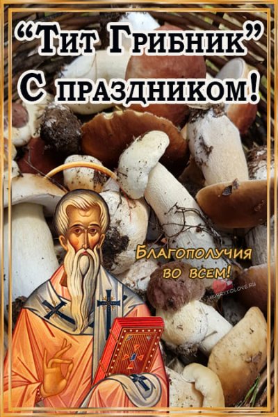 Открытки Тит Листопадник 7 сентября