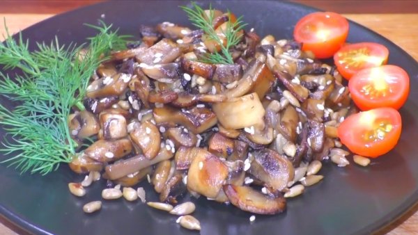 Ужин с грибами шампиньонами