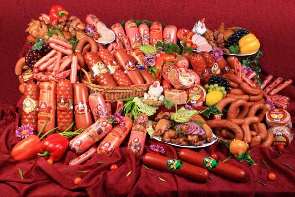 Колбаса сосиски