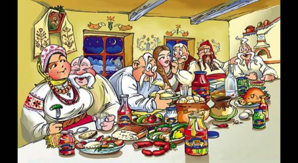Украинское застолье