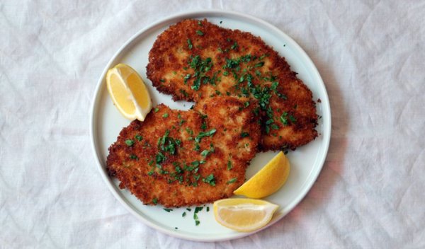 Венский шницель из куриной грудки