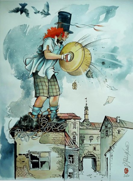 Чудак рисунок