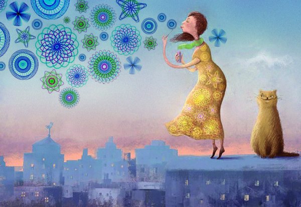 Позитивные иллюстрации