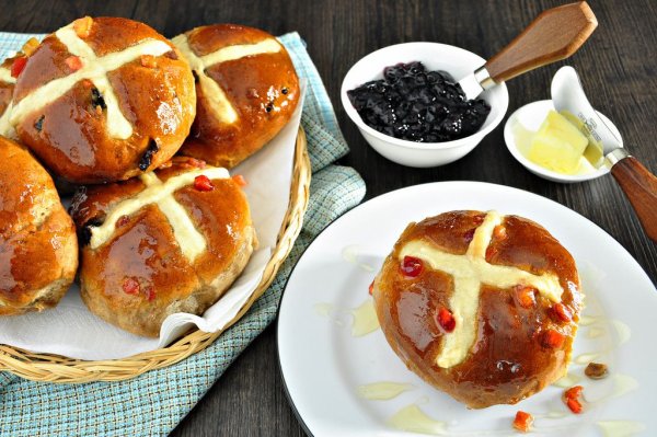 Hot Cross buns в Великобритании