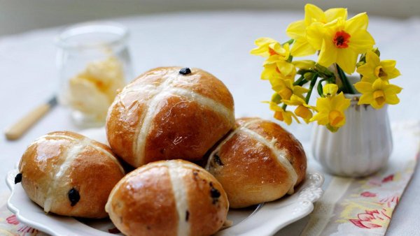 Булочки hot Cross buns