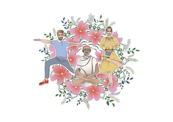 С праздником йоги