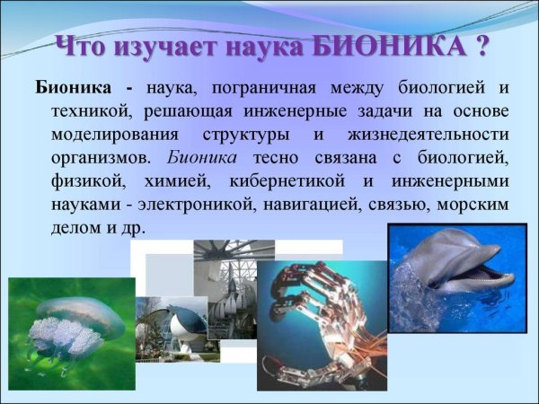 Бионика наука