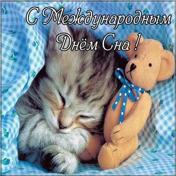 Поздравление с днем сна