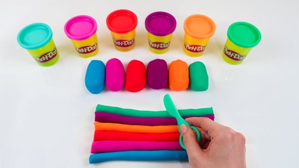 Пластилин с глазками