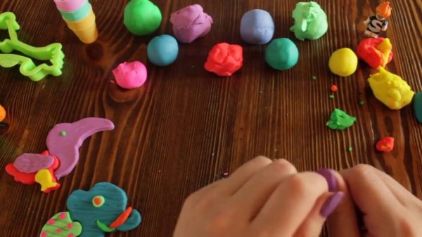 Лепка из плей до для детей