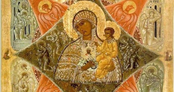 Неопалимая Купина икона оригинал