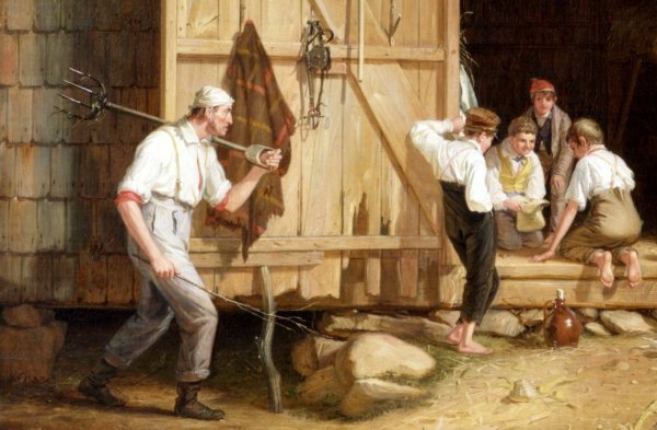 Уильям Сидней Маунт «игроки — прогульщики»