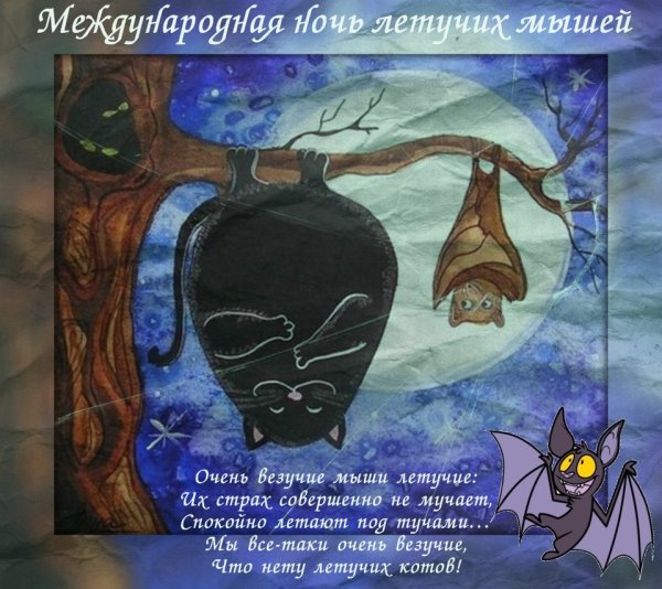 Международный день летучих мышей