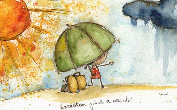 Позитивная жизнь рисунок