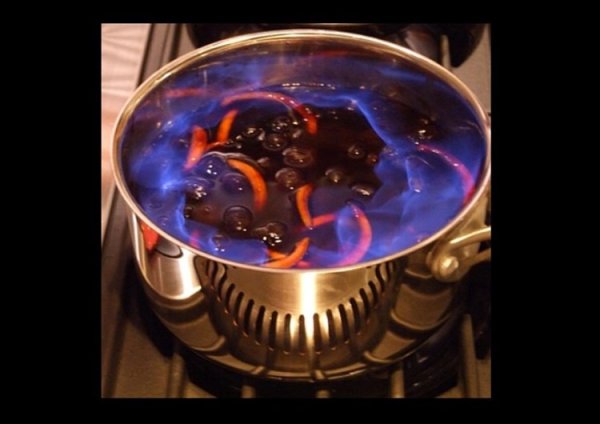 Cherries Jubilee Flamed