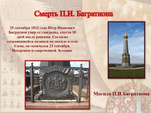 День памяти Багратиона